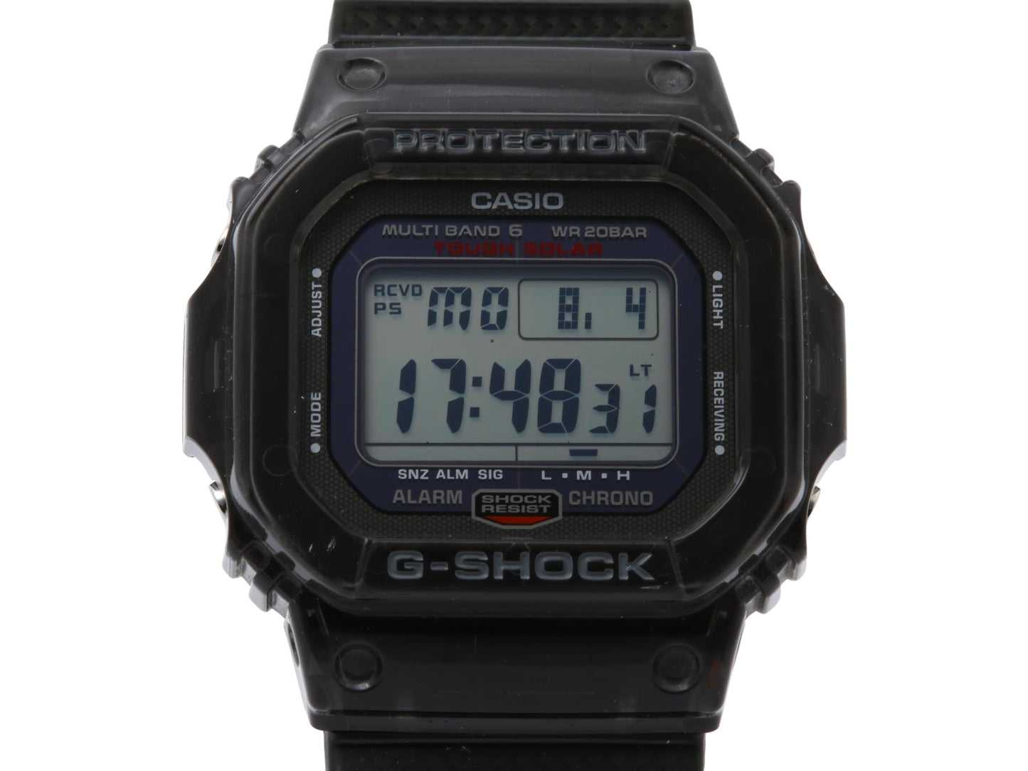 CASIO カシオ 腕時計 G-SHOCK GW-S5600U-1JF ブラック デジタル文字盤 樹脂 チタン カーボンファイバー メンズ デジタル ソーラー電波