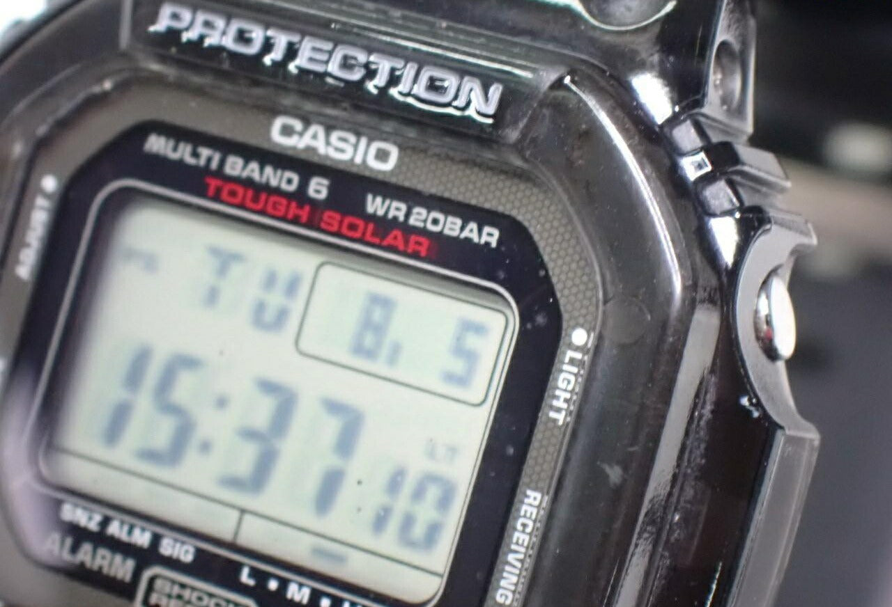 CASIO カシオ 腕時計 G-SHOCK GW-S5600U-1JF ブラック デジタル文字盤 樹脂 チタン カーボンファイバー メンズ デジタル ソーラー電波