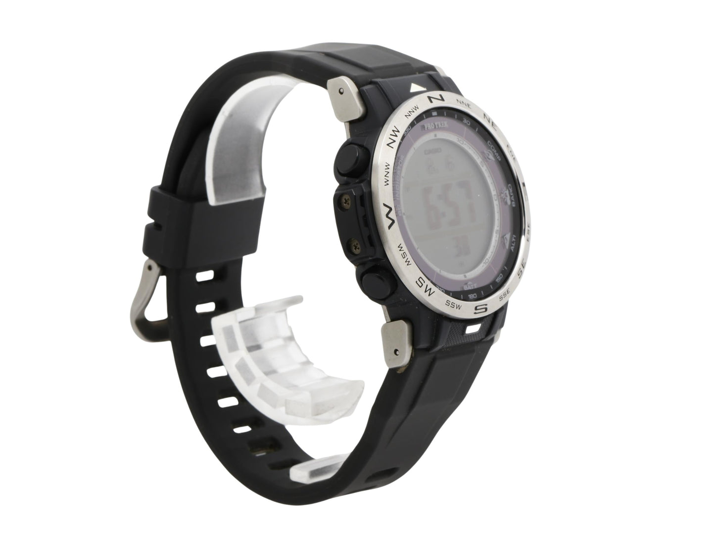 CASIO カシオ 腕時計 プロトレック クライマーライン PRW-30-1AJF シルバー ブラック デジタル文字盤 樹脂 ステンレス メンズ デジタル ソーラー電波