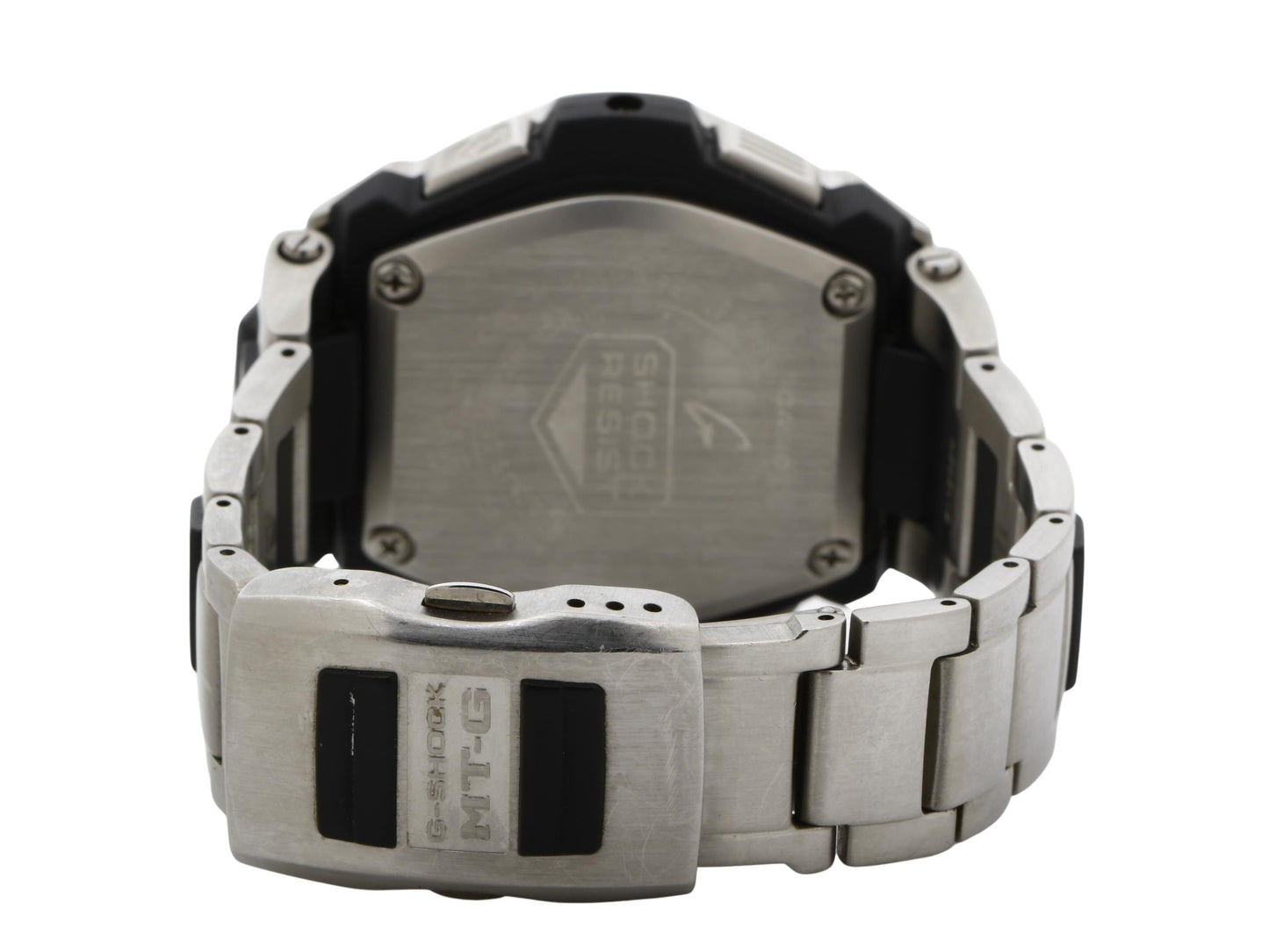 CASIO カシオ 腕時計 G-SHOCK MTG-1500-1AJF シルバー ブラック 樹脂 ステンレス メンズ アナデジ ソーラー電波
