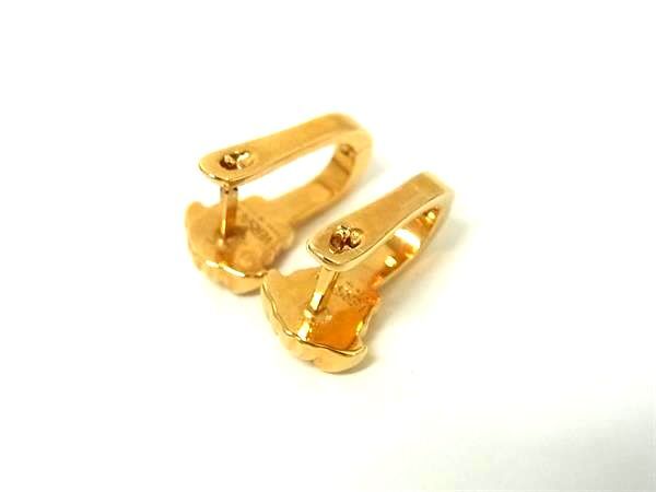 VERSACE ヴェルサーチ ピアス メデューサ ゴールド メタル レディース グレカ クリップ式 美品