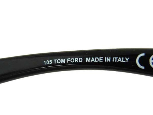 TOM FORD トムフォード サングラス Natasha TF 12 ブラック クリアグレー プラスチック ユニセックス 美品