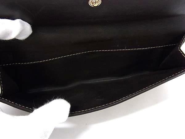 GUCCI グッチ 財布 GGキャンバス 203550 ブラウン キャンバス×レザー レディース ハート Wホック 二つ折り 長財布 ゴールド金具