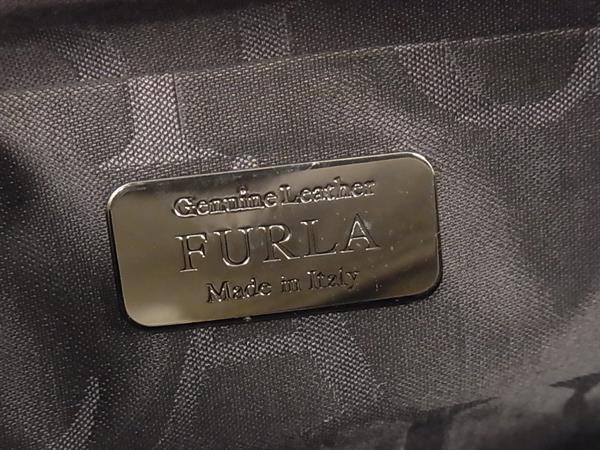 FURLA フルラ ハンドバッグ ヴィーナス ベージュ アイボリー レザー レディース 2WAY 美品
