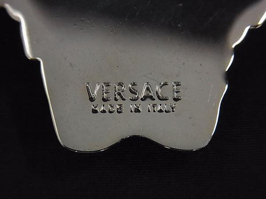 VERSACE ヴェルサーチェ キーホルダー メデューサ シルバー メタル ユニセックス