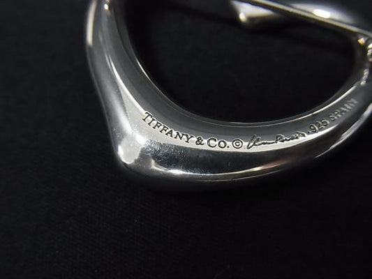 TIFFANY&Co ティファニー ブローチ エルサペレッティ オープンハート シルバー SV925 レディース
