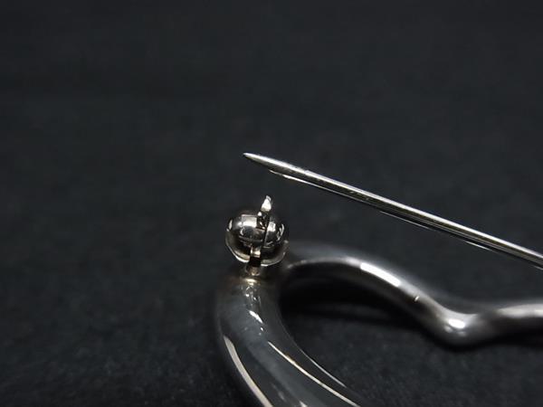 TIFFANY&Co ティファニー ブローチ エルサペレッティ オープンハート シルバー SV925 レディース