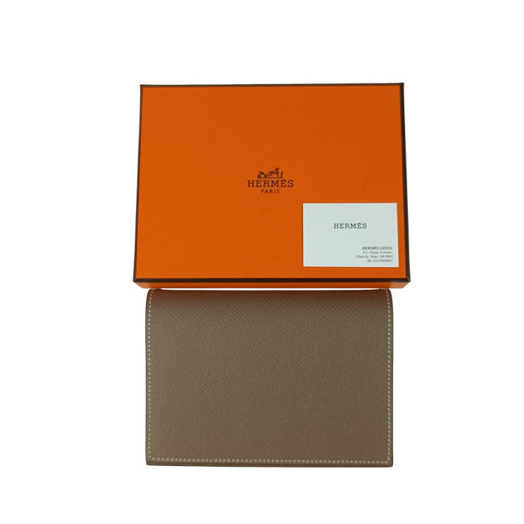 HERMES エルメス 手帳カバー AGENDA アジェンダ GM 038536CA ETOUPE エトゥープ エプソン ユニセックス 新品未使用展示品
