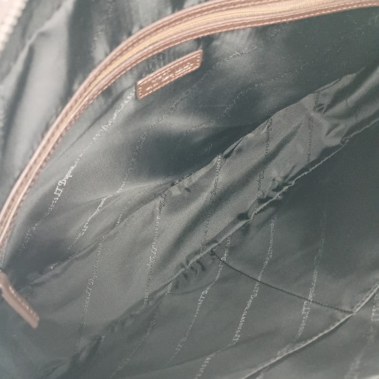 超美品 S.T.Dupont エス テー デュポン ビジネスバッグ ブリーフケース - ダークブラウン系 レザー メンズ 2WAY ショルダーバッグ