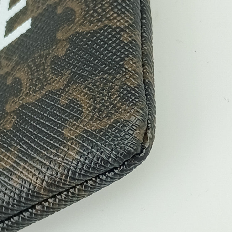 美品 CELINE セリーヌ コインケース コインパース 10C662CA2 38NO ブラウン ゴールド金具 トリオンフキャンバス レディース 小銭入れ