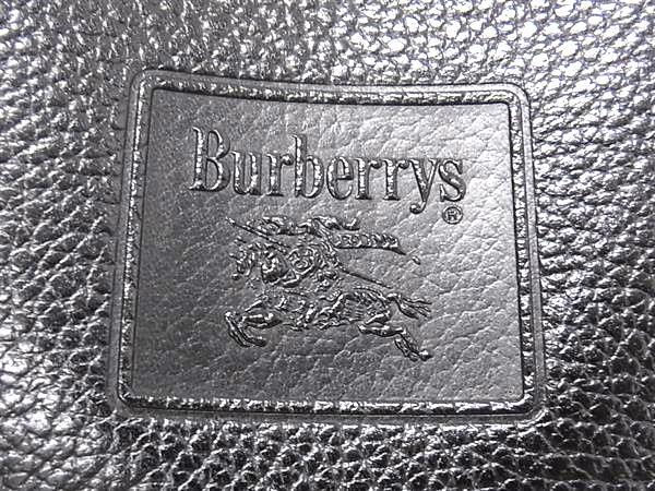 Burberrys バーバリーズ ハンドバッグ - - ブラック レザー レディース 美品