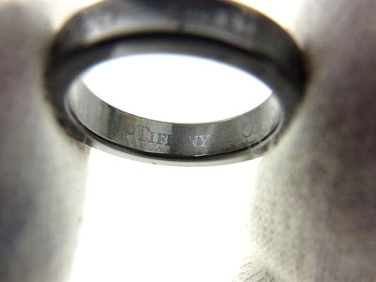 TIFFANY&Co ティファニー リング 指輪 1837 ナロー リング ブラック チタン レディース 美品