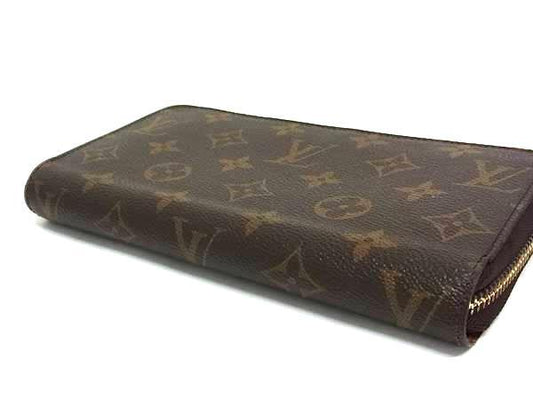 LOUIS VUITTON ルイヴィトン 財布 ジッピーウォレット M42616 ブラウン モノグラム ユニセックス ゴールド金具