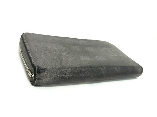 CHANEL シャネル 財布 ニュートラベルライン - グレー系 レザー ユニセックス ココマーク シルバー金具