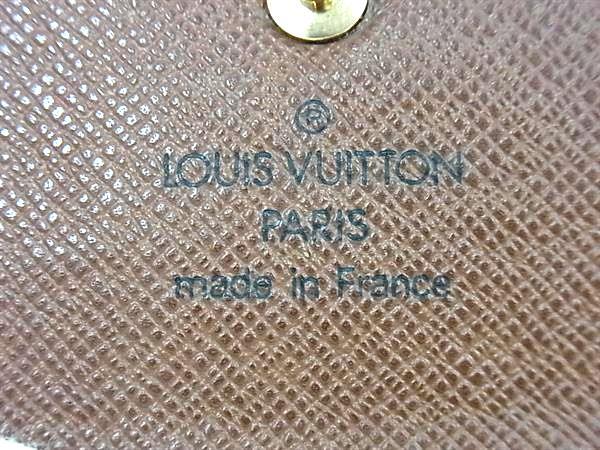 LOUIS VUITTON ルイヴィトン キーケース モノグラム ミュルティクレ4 M62631 ブラウン PVC レザー ユニセックス 4連 ゴールド金具