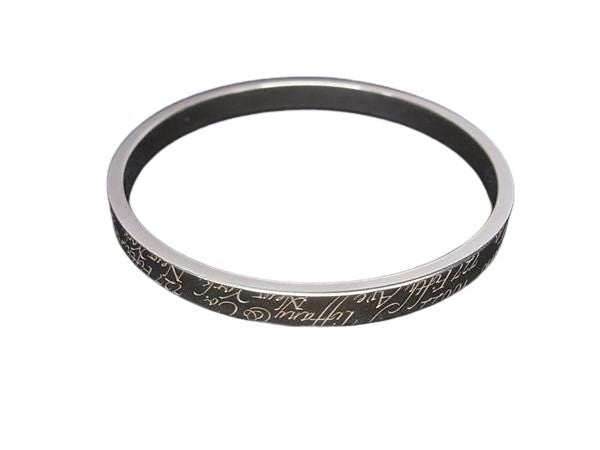 TIFFANY&Co ティファニー バングル ノーツナロー ニューヨーク シルバー SV925 レディース 美品