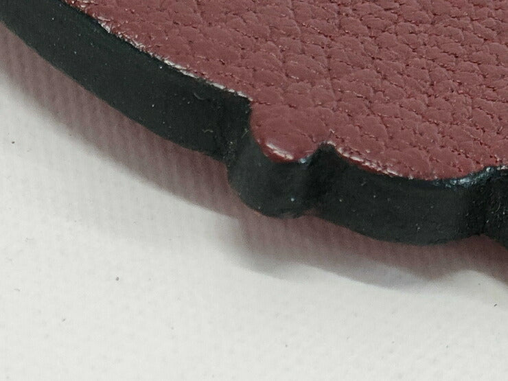 美品 HERMES エルメス バッグチャーム バッグチャーム ヒポポタマス - ブラウン系 レッド系 シルバー金具 レザー ユニセックス アニマル カバ バッグ用アクセサリー