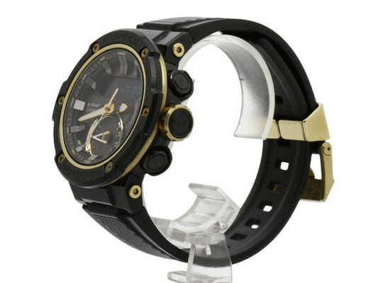 CASIO カシオ 腕時計 G-SHOCK Gショック G-STEEL GST-B200X-1A9JF ブラック カーボン ステンレス 樹脂 メンズ Bluetooth ソーラー アナデジ