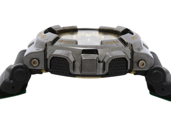 CASIO カシオ 腕時計 G-SHOCK Gショック 100周年 NEW ERA コラボレーションモデル GM-110NE-1AJR ブラック ゴールド文字盤 樹脂 ステンレス メンズ クオーツ アナデジ