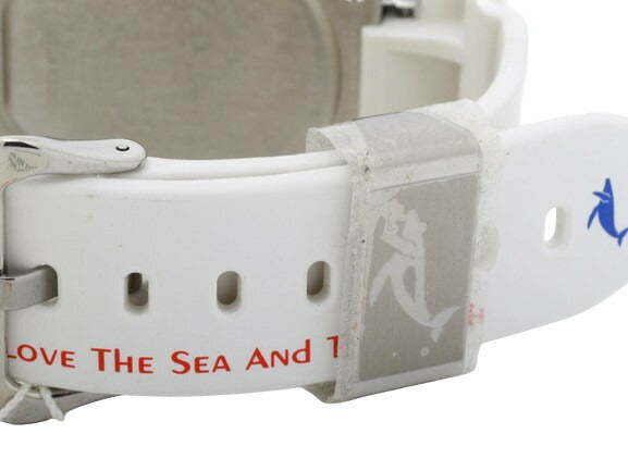 新古未使用展示品 CASIO カシオ 腕時計 G-SHOCK Love The Sea And The Earth GW-6901K-7JR ホワイト ブラック文字盤 樹脂 ステンレス メンズ デジタル ソーラー電波 イルクジ