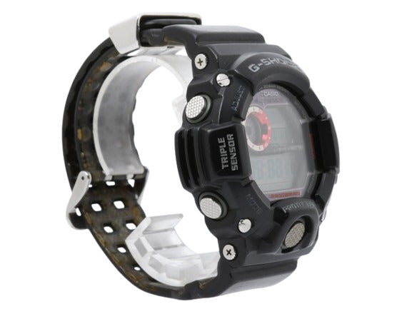 CASIO カシオ 腕時計 G-SHOCK レンジマン GW-9400J-1JF ブラック デジタル文字盤 樹脂 ステンレス カーボンファイバー メンズ デジタル ソーラー電波 イルクジ