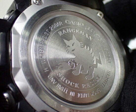 CASIO カシオ 腕時計 G-SHOCK レンジマン GW-9400J-1JF ブラック デジタル文字盤 樹脂 ステンレス カーボンファイバー メンズ デジタル ソーラー電波 イルクジ