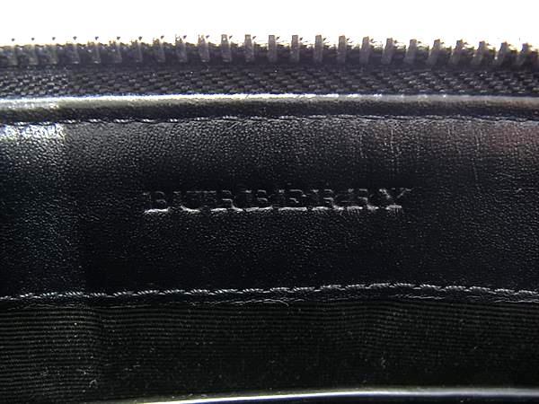 BURBERRY バーバリー クラッチバッグ グラフィティ ブラック マルチカラー PVC×レザー ユニセックス