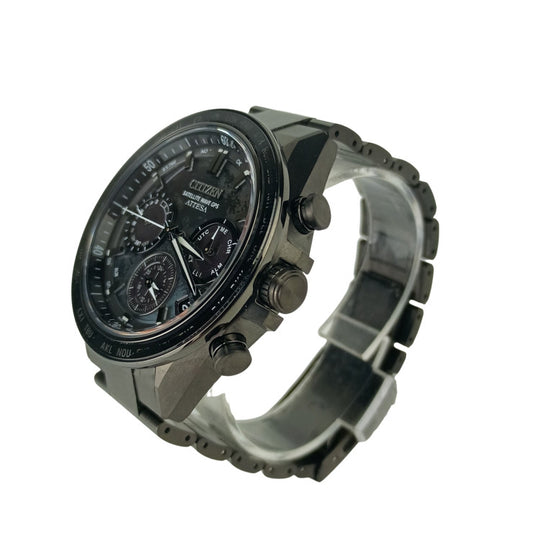 CITIZEN シチズン 時計 アテッサ サテライトウエーブ HAKUTOR コラボレーションモデル F950 002XB03 / CC4065 61Y グレーシェル文字盤 TI TI メンズ 美品