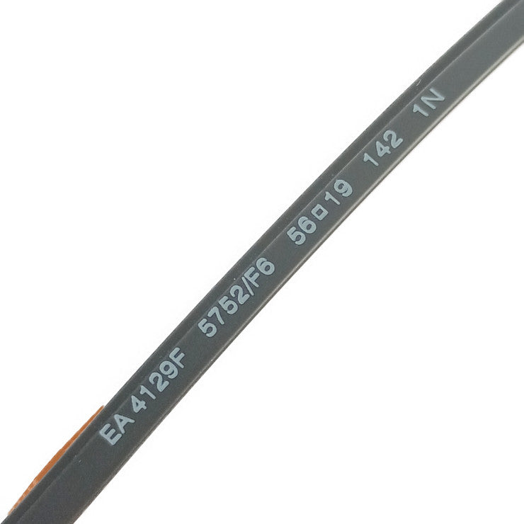 EMPORIO ARMANI エンポリオ アルマーニ サングラス アジアンフィット サングラス EA4129F 5752/F6 ブラウン系 オレンジ系 プラスチック メンズ 56□19 142
