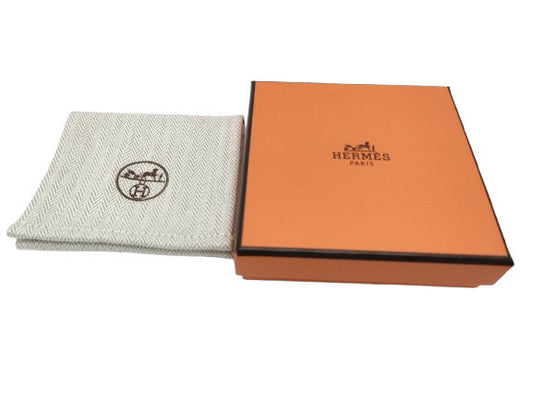 新古未使用展示品 HERMES エルメス ピアス オランプ - ゴールド グレージュ系 メタル リザード レディース フープ エキゾチックレザー