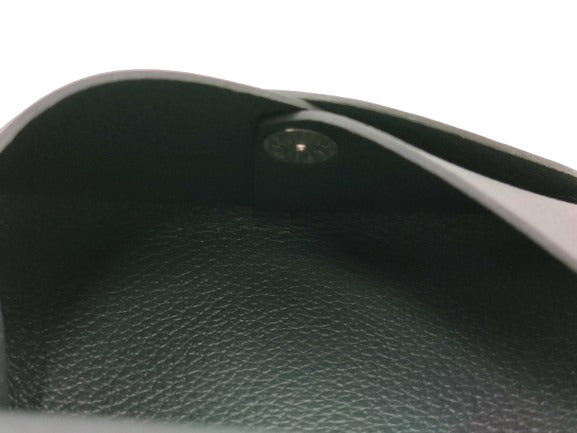 超美品 HERMES エルメス カードケース カルヴィ デュオ - グリミスティ シェブルミゾル ユニセックス コインケース W刻印 シルバー金具