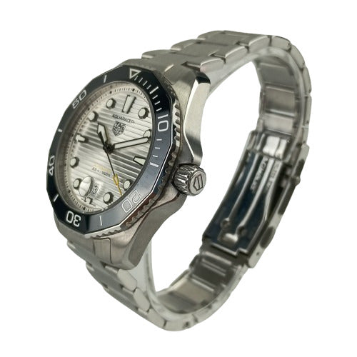 美品 TAG Heuer タグホイヤー 腕時計 アクアレーサープロフェッショナル300 キャリバー5 WBP201C.BA0632 シルバー文字盤 SS SS メンズ
