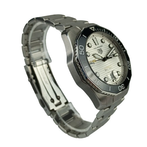 美品 TAG Heuer タグホイヤー 腕時計 アクアレーサープロフェッショナル300 キャリバー5 WBP201C.BA0632 シルバー文字盤 SS SS メンズ
