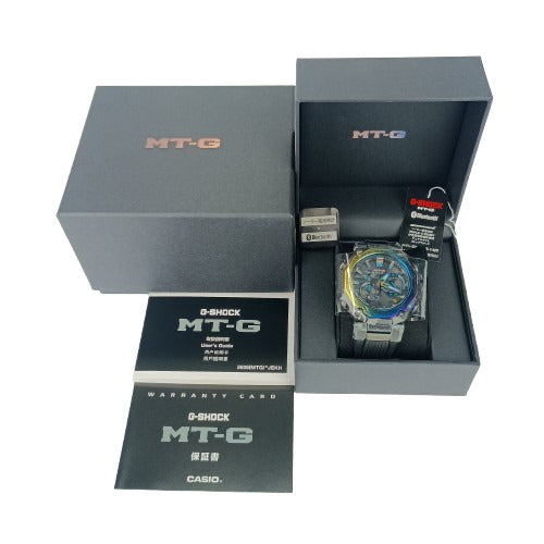 新品未使用展示品 CASIO カシオ 腕時計 G-SHOCK MT-G MTG-B2000YR-1AJR ブラック文字盤 カーボン ラバー メンズ