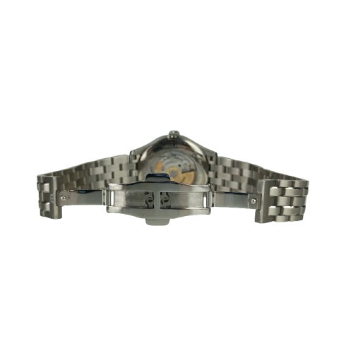 美品 Maurice Lacroix モーリスラクロア 腕時計 マスターピーストラディション5ハンズ MP6507-SS002-112 ホワイト文字盤 SS SS メンズ