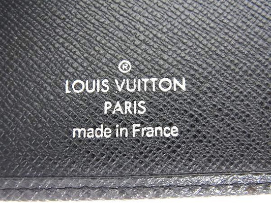 LOUIS VUITTON ルイヴィトン 長財布 タイガ ポルト バルール カルト クレディ M30392 アルドワーズ レザー メンズ 二つ折り 札入れ 美品