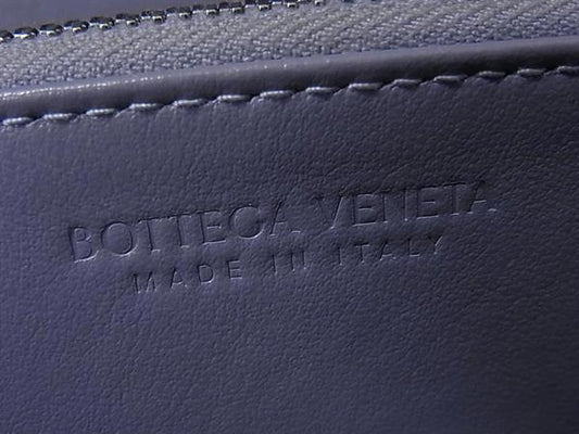 BOTTEGA VENETA ボッテガヴェネタ 長財布 イントレチャート ジップアラウンドウォレット 608053 ラベンダー系 レザー ユニセックス ラウンドファスナー シルバー金具