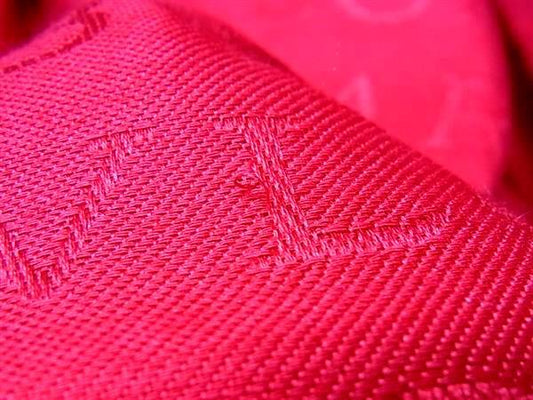 BVLGARI ブルガリ ストール ロゴマニア ピンク系 シルク60% ウール40% レディース フリンジ 超美品