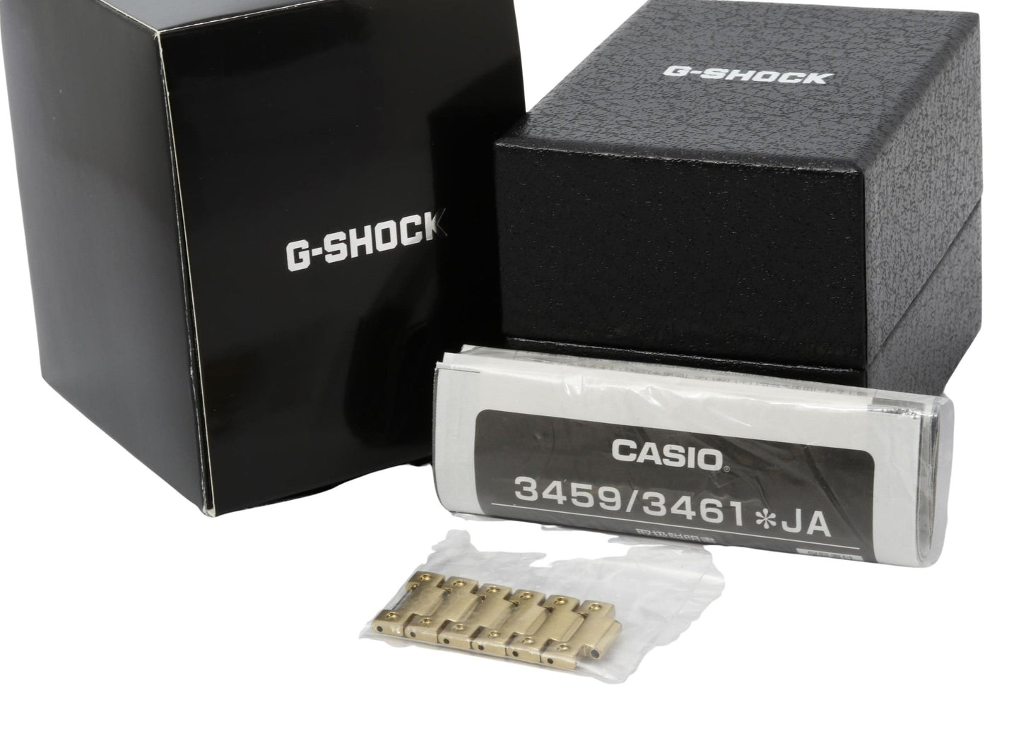 CASIO カシオ 時計 GSHOCK FULL METAL 5000 SERIES GMWB5000GD9JF ブラック ゴールド ステンレススチール メンズ デジタル 美品