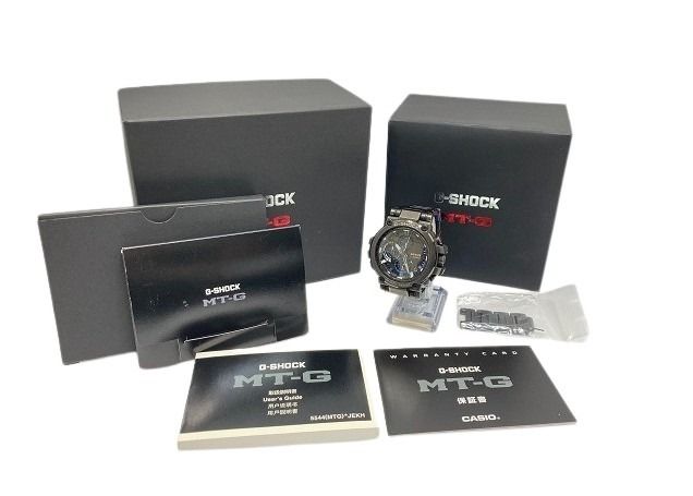 CASIO カシオ 時計 GSHOCK MTGB1000 Series MTGB1000BD1AJF ブラック 樹脂 ステンレススチール メンズ アナログ 美品