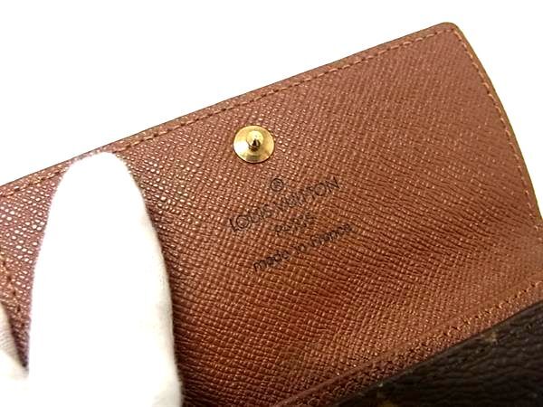 LOUIS VUITTON ルイ ヴィトン キーケース ミュルティクレ4 M62631 ブラウン系 モノグラム ユニセックス 4連 ゴールド金具