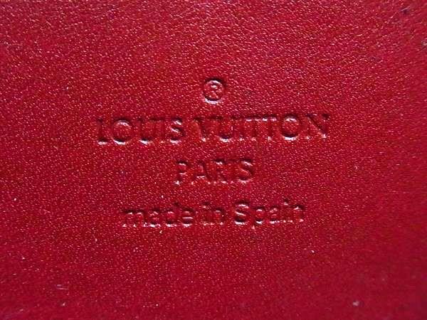 LOUIS VUITTON ルイヴィトン 財布 ジッピーウォレット M91981 ポムダムール(レッド系) モノグラムヴェルニ レディース ラウンドファスナー 長財布 ゴールド金具