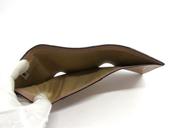 JIMMY CHOO ジミーチュウ 財布 マリンダ - レッド レザー レディース 三つ折り 美品