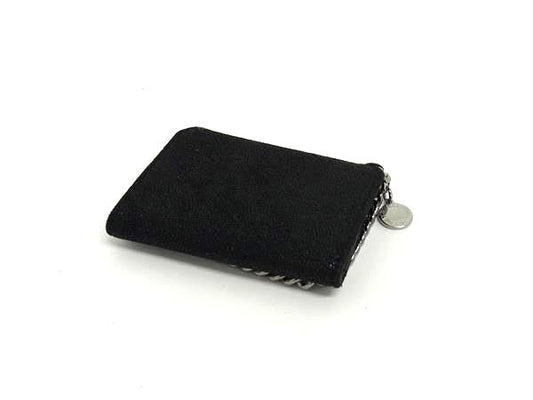 STELLA McCARTNEY ステラ マッカートニー キーケース ファラベラ - ブラック エコレザー レディース 4連 シルバー金具