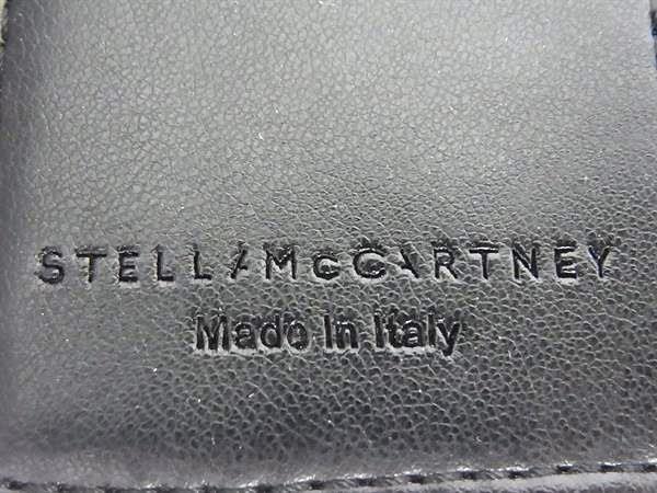STELLA McCARTNEY ステラ マッカートニー キーケース ファラベラ - ブラック エコレザー レディース 4連 シルバー金具