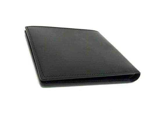 dunhill ダンヒル 財布 WESSEX 二つ折り 札入れ L2R330A ブラック レザー メンズ シルバー金具