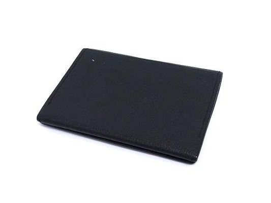 BURBERRY バーバリー カードケース 名刺入れ - ブラック レザー ユニセックス