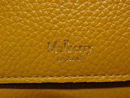 MULBERRY マルベリー 財布 コンチネンタルウォレット RL4440/205N651 イエロー レザー レディース 二つ折り長財布 美品