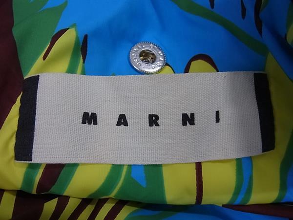 MARNI マルニ リュックサック マルチカラー ナイロン×レザー レディース リバーシブル