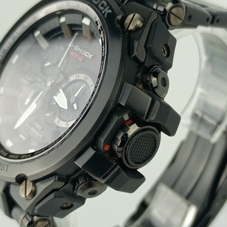 CASIO カシオ 腕時計 G SHOCK MTG MTG S1000BD 1AJF ブラック 樹脂 ステンレス メンズ アナログ 電波ソーラー